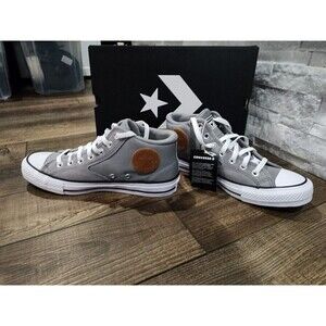 Converse Chuck Taylor Allstar Mens Size 9 Malden Street Mid A09499C Grey White